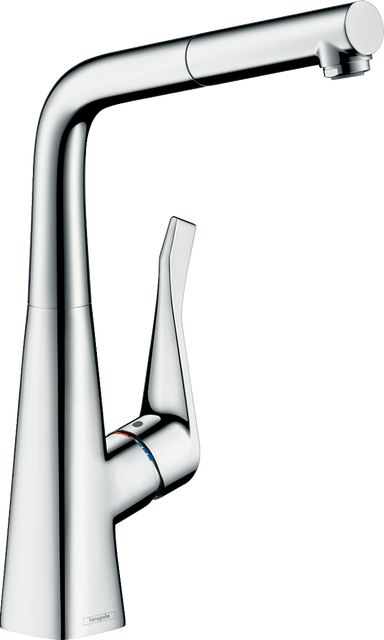 Змішувач для кухонної мийки Hansgrohe Metris 14821000 39038 фото | La Dushe | Салон меблів і сантехнікаи Ля Душе | Портал для професіоналів | Дизайн інтер'єрів | Персональний сервіс| Професійна консульація | Дизайн проект | Імпорт з Єверопи