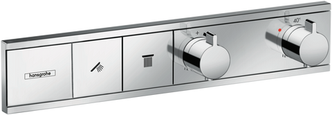 Внешняя часть смесителя скрытого монтажа Hansgrohe Rainselect 15380000, хром 68611 фото | La Dushe | Салон мебели и сантехники Ля Душе | Портал для профессионалов | Дизайн интерьеров | Персональный сервис | Профессиональная консульция |  Дизайн проект | Импорт из Еверопы