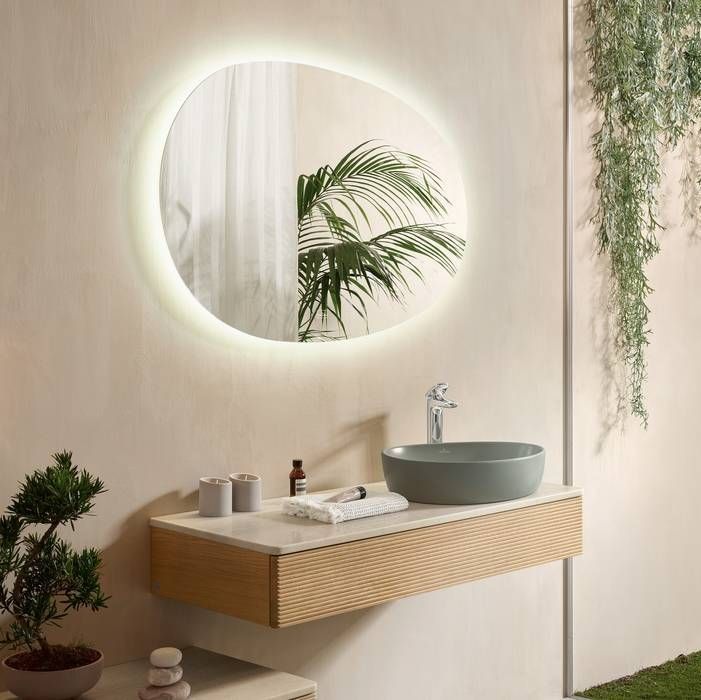 Дзеркало Villeroy & Boch Antao L4801200, 120x80,5x38 см, настінне, з підсвічуванням, 800005906 фото | La Dushe | Салон меблів і сантехнікаи Ля Душе | Портал для професіоналів | Дизайн інтер'єрів | Персональний сервіс| Професійна консульація | Дизайн проект | Імпорт з Єверопи