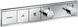Внешняя часть смесителя скрытого монтажа Hansgrohe Rainselect 15380000, хром 68611 фото 1 | La Dushe | Салон мебели и сантехники Ля Душе | Портал для профессионалов | Дизайн интерьеров | Персональный сервис | Профессиональная консульция |  Дизайн проект | Импорт из Еверопы