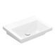 Умывальник подвесной Villeroy & Boch Subway 3.0 4A70F6RW, 55x44 см CeramicPlus, белый 800005804 фото 1 | La Dushe | Салон мебели и сантехники Ля Душе | Портал для профессионалов | Дизайн интерьеров | Персональный сервис | Профессиональная консульция |  Дизайн проект | Импорт из Еверопы