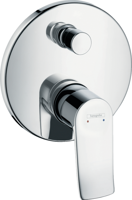 Смеситель для ванны и душа Hansgrohe Metris 31487000 35690 фото | La Dushe | Салон мебели и сантехники Ля Душе | Портал для профессионалов | Дизайн интерьеров | Персональный сервис | Профессиональная консульция |  Дизайн проект | Импорт из Еверопы