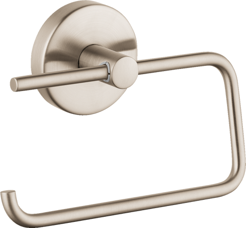Тримач туалетного паперу Hansgrohe Logis 40526820, нержавіюча сталь 95436 фото | La Dushe | Салон меблів і сантехнікаи Ля Душе | Портал для професіоналів | Дизайн інтер'єрів | Персональний сервіс| Професійна консульація | Дизайн проект | Імпорт з Єверопи