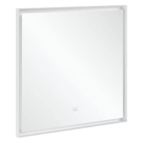 Дзеркало настінне Villeroy & Boch Subway 3.0 A4638000, з підсвічуванням, 80x75x4.75, білий матовий 95216 фото | La Dushe | Салон меблів і сантехнікаи Ля Душе | Портал для професіоналів | Дизайн інтер'єрів | Персональний сервіс| Професійна консульація | Дизайн проект | Імпорт з Єверопи