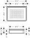 Мыльница/полка Axor Universal Softsquare 42803000 46451 фото 3 | La Dushe | Салон мебели и сантехники Ля Душе | Портал для профессионалов | Дизайн интерьеров | Персональный сервис | Профессиональная консульция |  Дизайн проект | Импорт из Еверопы