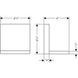Полиця 120/120 Axor Shower Solutions 40872000 13358 фото 3 | La Dushe | Салон меблів і сантехнікаи Ля Душе | Портал для професіоналів | Дизайн інтер'єрів | Персональний сервіс| Професійна консульація | Дизайн проект | Імпорт з Єверопи