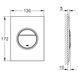 Смывная клавиша Grohe Nova Cosmopolitan 37601SH0, белый 63800 фото 2 | La Dushe | Салон мебели и сантехники Ля Душе | Портал для профессионалов | Дизайн интерьеров | Персональный сервис | Профессиональная консульция |  Дизайн проект | Импорт из Еверопы