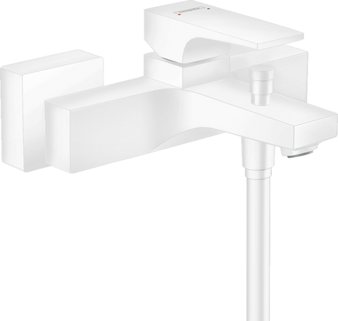 Смеситель для ванны Hansgrohe Metropol 32540700, белый матовый 74314 фото | La Dushe | Салон мебели и сантехники Ля Душе | Портал для профессионалов | Дизайн интерьеров | Персональный сервис | Профессиональная консульция |  Дизайн проект | Импорт из Еверопы