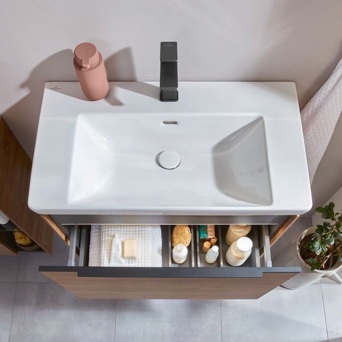 Умывальник накладной Villeroy & Boch Subway 3.0 4A70A501, 100x47 см, белый 83640 фото | La Dushe | Салон мебели и сантехники Ля Душе | Портал для профессионалов | Дизайн интерьеров | Персональный сервис | Профессиональная консульция |  Дизайн проект | Импорт из Еверопы
