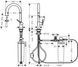 Смеситель для кухни с выдвижным изливом Hansgrohe Aqittura M91 76803000 88501 фото 2 | La Dushe | Салон мебели и сантехники Ля Душе | Портал для профессионалов | Дизайн интерьеров | Персональный сервис | Профессиональная консульция |  Дизайн проект | Импорт из Еверопы