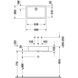 Умивальник на стільницю Duravit Vero 455600000 800005958 фото 4 | La Dushe | Салон меблів і сантехнікаи Ля Душе | Портал для професіоналів | Дизайн інтер'єрів | Персональний сервіс| Професійна консульація | Дизайн проект | Імпорт з Єверопи