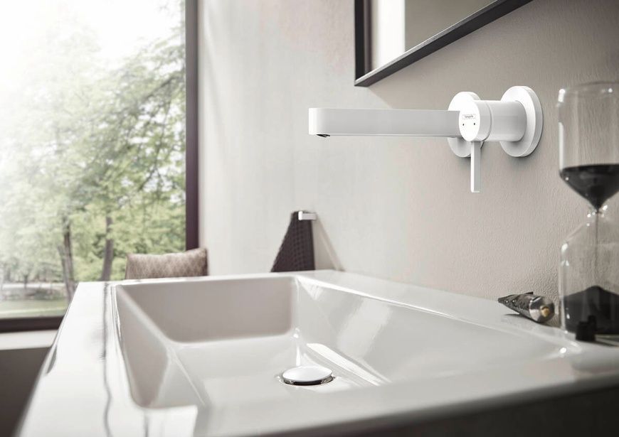 Змішувач для умивальника Hansgrohe Finoris 76051670, чорний матовий 85541 фото | La Dushe | Салон меблів і сантехнікаи Ля Душе | Портал для професіоналів | Дизайн інтер'єрів | Персональний сервіс| Професійна консульація | Дизайн проект | Імпорт з Єверопи
