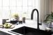 Смеситель для кухни с выдвижным изливом Hansgrohe Aqittura M91 76803670, черный 88502 фото 3 | La Dushe | Салон мебели и сантехники Ля Душе | Портал для профессионалов | Дизайн интерьеров | Персональный сервис | Профессиональная консульция |  Дизайн проект | Импорт из Еверопы