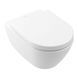 Унитаз подвесной Villeroy & Boch Subway 2.0 5614R0RW, CeramicPlus, 800005909 фото 2 | La Dushe | Салон мебели и сантехники Ля Душе | Портал для профессионалов | Дизайн интерьеров | Персональный сервис | Профессиональная консульция |  Дизайн проект | Импорт из Еверопы