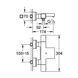 Смеситель для ванны Grohe Grohtherm Cube 34497000, хром 51806 фото 2 | La Dushe | Салон мебели и сантехники Ля Душе | Портал для профессионалов | Дизайн интерьеров | Персональный сервис | Профессиональная консульция |  Дизайн проект | Импорт из Еверопы