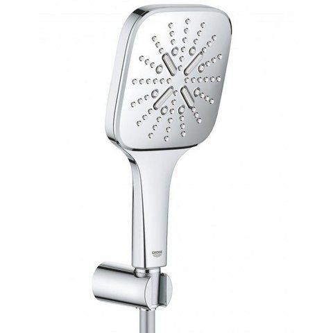 Гарнітур душовий Grohe Rainshower 26589000 79673 фото | La Dushe | Салон меблів і сантехнікаи Ля Душе | Портал для професіоналів | Дизайн інтер'єрів | Персональний сервіс| Професійна консульація | Дизайн проект | Імпорт з Єверопи