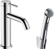 Змішувач для умивальника з гігієнічним душем Hansgrohe Tecturis S 73211000 96968 фото 1 | La Dushe | Салон меблів і сантехнікаи Ля Душе | Портал для професіоналів | Дизайн інтер'єрів | Персональний сервіс| Професійна консульація | Дизайн проект | Імпорт з Єверопи