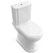 Унитаз-компакт Villeroy & Boch Hommage 666210R1, белый 42037 фото 1 | La Dushe | Салон мебели и сантехники Ля Душе | Портал для профессионалов | Дизайн интерьеров | Персональный сервис | Профессиональная консульция |  Дизайн проект | Импорт из Еверопы