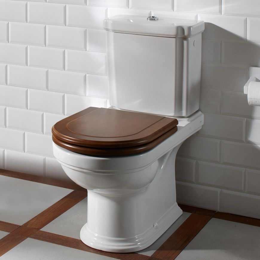 Унитаз-компакт Villeroy & Boch Hommage 666210R1, белый 42037 фото | La Dushe | Салон мебели и сантехники Ля Душе | Портал для профессионалов | Дизайн интерьеров | Персональный сервис | Профессиональная консульция |  Дизайн проект | Импорт из Еверопы