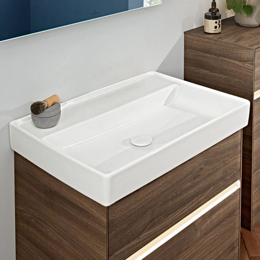Умывальник подвесной Villeroy & Boch Collaro 4A336301, 600x470 мм, белый 800005813 фото | La Dushe | Салон мебели и сантехники Ля Душе | Портал для профессионалов | Дизайн интерьеров | Персональный сервис | Профессиональная консульция |  Дизайн проект | Импорт из Еверопы