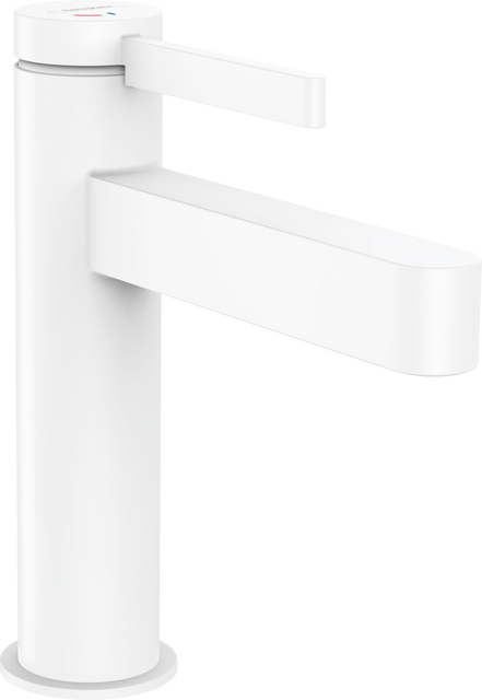 Змішувач для умивальника зі зливним гарнітуром Hansgrohe Finoris 76024700, білий матовий 800004150 фото | La Dushe | Салон меблів і сантехнікаи Ля Душе | Портал для професіоналів | Дизайн інтер'єрів | Персональний сервіс| Професійна консульація | Дизайн проект | Імпорт з Єверопи