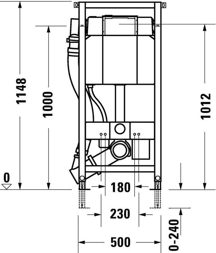 Інсталяція Duravit Durasystem Installationselem. WD1014000000, для підвісного унітазу з функцією очищення повітря 800006110 фото | La Dushe | Салон меблів і сантехнікаи Ля Душе | Портал для професіоналів | Дизайн інтер'єрів | Персональний сервіс| Професійна консульація | Дизайн проект | Імпорт з Єверопи