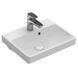 Умывальник подвесной Villeroy & Boch Avento 73584501, 45x37, белый 52041 фото 1 | La Dushe | Салон мебели и сантехники Ля Душе | Портал для профессионалов | Дизайн интерьеров | Персональный сервис | Профессиональная консульция |  Дизайн проект | Импорт из Еверопы