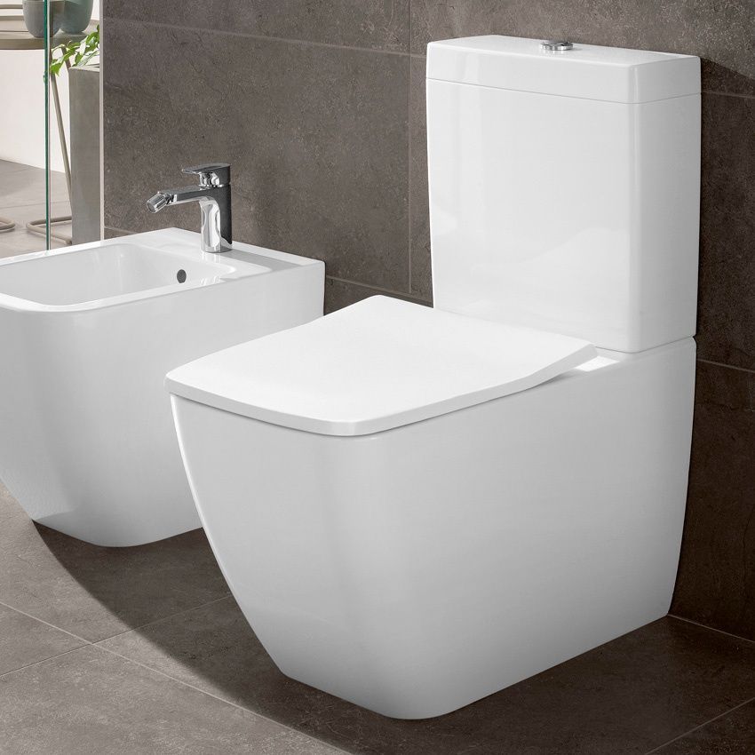 Унітаз підлоговий Villeroy & Boch Venticello 57071101, білий 95871 фото | La Dushe | Салон меблів і сантехнікаи Ля Душе | Портал для професіоналів | Дизайн інтер'єрів | Персональний сервіс| Професійна консульація | Дизайн проект | Імпорт з Єверопи