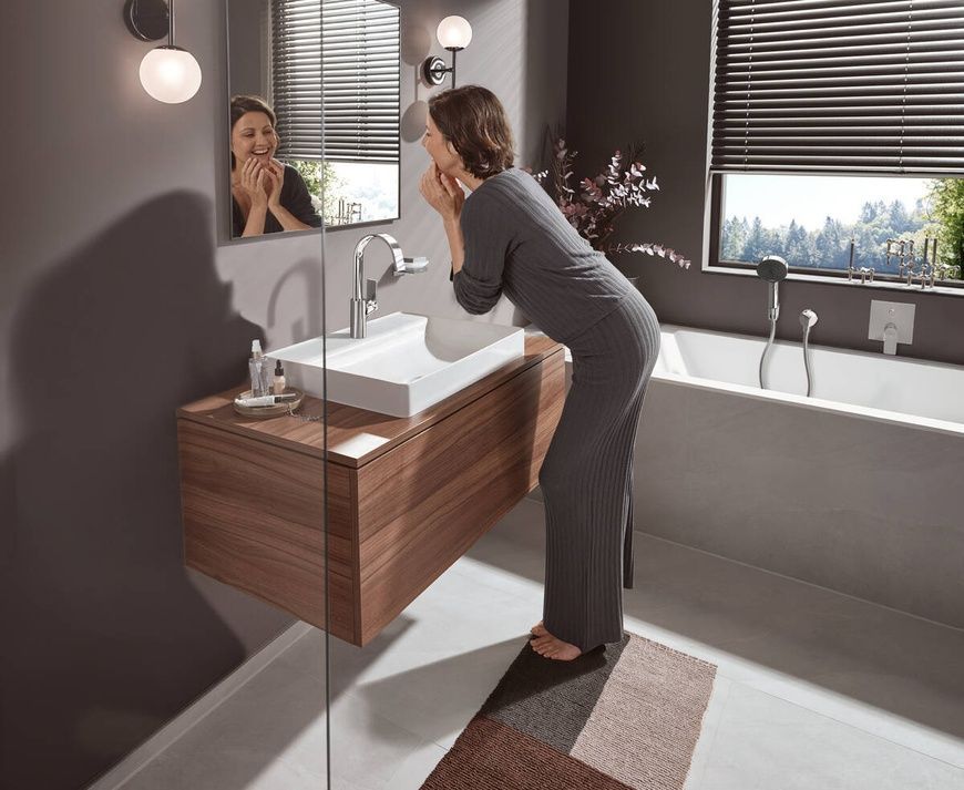 Смеситель для умывальника Hansgrohe Vivenis 75032700, белый матовый 800004000 фото | La Dushe | Салон мебели и сантехники Ля Душе | Портал для профессионалов | Дизайн интерьеров | Персональный сервис | Профессиональная консульция |  Дизайн проект | Импорт из Еверопы