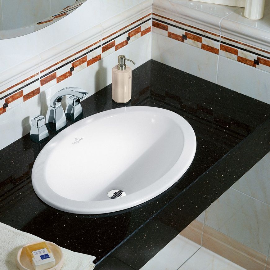 Умивальник накладний Villeroy & Boch Loop & Friends 61551001, 50x35, білий 41912 фото | La Dushe | Салон меблів і сантехнікаи Ля Душе | Портал для професіоналів | Дизайн інтер'єрів | Персональний сервіс| Професійна консульація | Дизайн проект | Імпорт з Єверопи