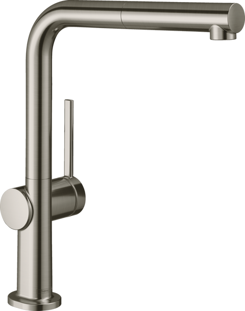 Змішувач для кухонної мийки з висувним душем Hansgrohe Talis M54 72809800, нержавіюча сталь 80603 фото | La Dushe | Салон меблів і сантехнікаи Ля Душе | Портал для професіоналів | Дизайн інтер'єрів | Персональний сервіс| Професійна консульація | Дизайн проект | Імпорт з Єверопи