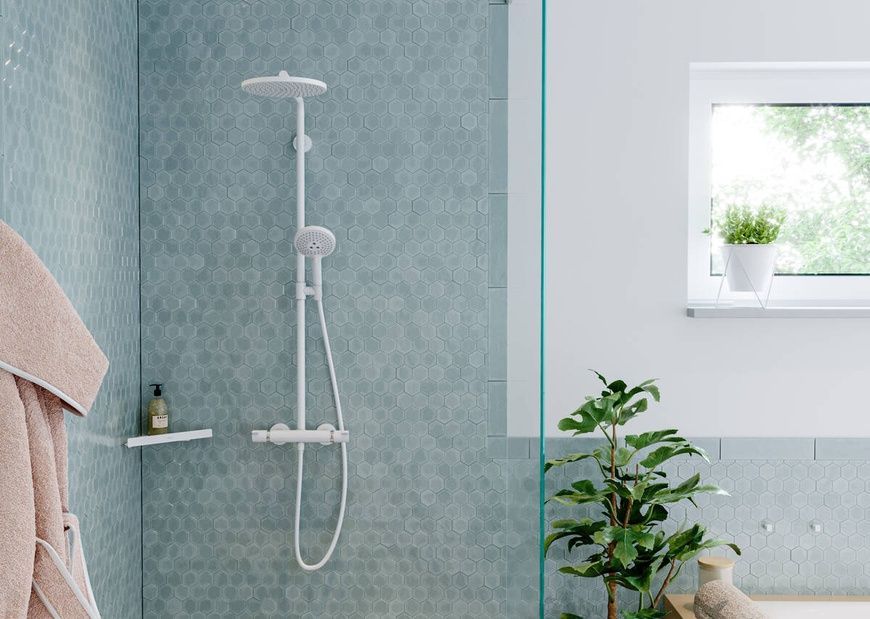 Полка для ванной комнаты Hansgrohe Addstoris 41741670, черный 81458 фото | La Dushe | Салон мебели и сантехники Ля Душе | Портал для профессионалов | Дизайн интерьеров | Персональный сервис | Профессиональная консульция |  Дизайн проект | Импорт из Еверопы