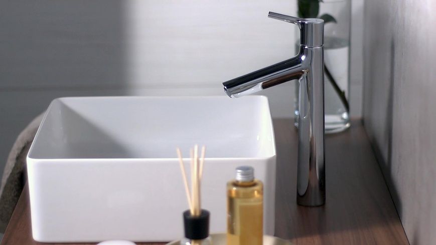 Змішувач для умивальника з високим виливом і донним клапаном Hansgrohe Talis S 72031000 49659 фото | La Dushe | Салон меблів і сантехнікаи Ля Душе | Портал для професіоналів | Дизайн інтер'єрів | Персональний сервіс| Професійна консульація | Дизайн проект | Імпорт з Єверопи