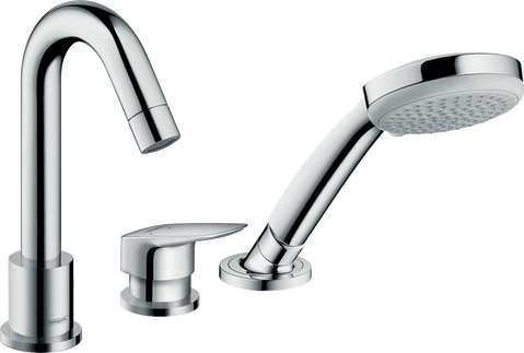 Змішувач на борт ванни Hansgrohe Logis 71310000 44217 фото | La Dushe | Салон меблів і сантехнікаи Ля Душе | Портал для професіоналів | Дизайн інтер'єрів | Персональний сервіс| Професійна консульація | Дизайн проект | Імпорт з Єверопи