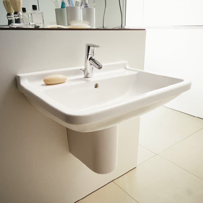 Умывальник подвесной Duravit Starck 3 0300650000, 65х48,5 800006018 фото | La Dushe | Салон мебели и сантехники Ля Душе | Портал для профессионалов | Дизайн интерьеров | Персональный сервис | Профессиональная консульция |  Дизайн проект | Импорт из Еверопы