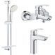 Набор смесителей Grohe Eurosmart UA123246M0 88532 фото 1 | La Dushe | Салон мебели и сантехники Ля Душе | Портал для профессионалов | Дизайн интерьеров | Персональный сервис | Профессиональная консульция |  Дизайн проект | Импорт из Еверопы