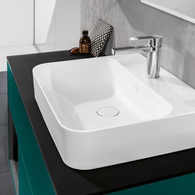 Умивальник підвісний Villeroy & Boch Finion 41686LR1, 60x47, білий 800005816 фото | La Dushe | Салон меблів і сантехнікаи Ля Душе | Портал для професіоналів | Дизайн інтер'єрів | Персональний сервіс| Професійна консульація | Дизайн проект | Імпорт з Єверопи