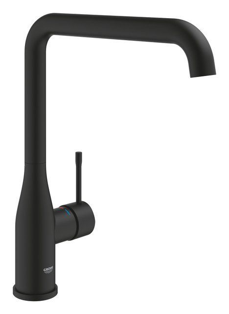 Змішувач для кухні з висувним виливом Grohe Essence New 30505KF0, чорний 90314 фото | La Dushe | Салон меблів і сантехнікаи Ля Душе | Портал для професіоналів | Дизайн інтер'єрів | Персональний сервіс| Професійна консульація | Дизайн проект | Імпорт з Єверопи