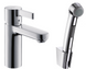 Смеситель для умывальника с гигиеническим душем Hansgrohe Metris S 31160000 13017 фото 1 | La Dushe | Салон мебели и сантехники Ля Душе | Портал для профессионалов | Дизайн интерьеров | Персональный сервис | Профессиональная консульция |  Дизайн проект | Импорт из Еверопы