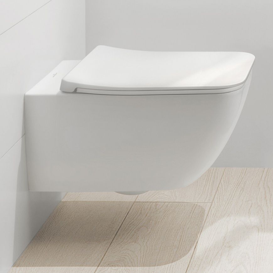 Унітаз підвісний Villeroy & Boch Venticello 4611R001, Rimless, білий 46511 фото | La Dushe | Салон меблів і сантехнікаи Ля Душе | Портал для професіоналів | Дизайн інтер'єрів | Персональний сервіс| Професійна консульація | Дизайн проект | Імпорт з Єверопи